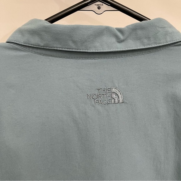 North Face hiking shirt - button down XL breathable slate blue vented techwear - Picture 10 of 11